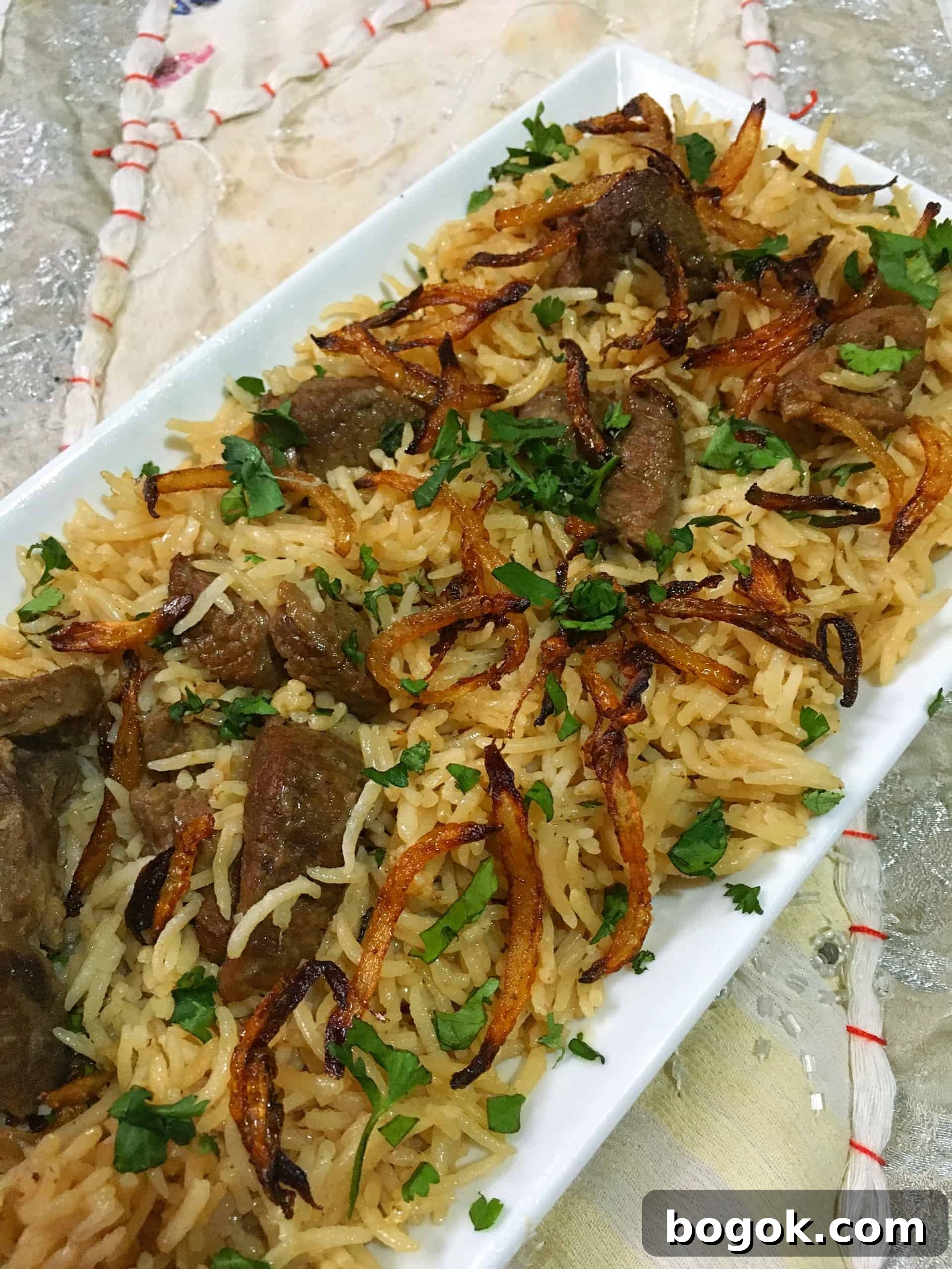 Mutton Pulao (One-Pot Yakhni Pilau) — Aromatic Spiced Rice 6 Mutton Pulao | Mutton Yakhni Pilau | Pakistani & Indian Recipe