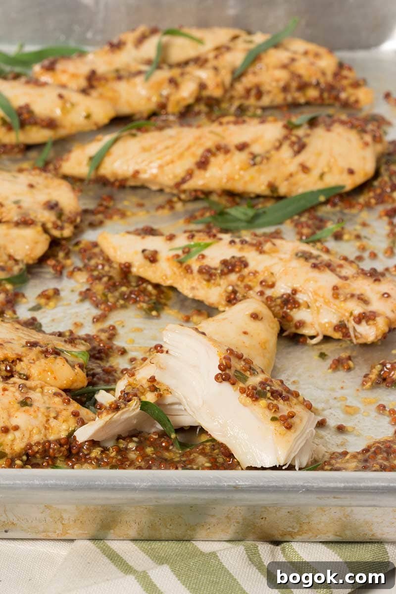 31 Chicken Tenderloin Recipes for Flavorful Weeknight Meals 19 Mustard Baked Chicken