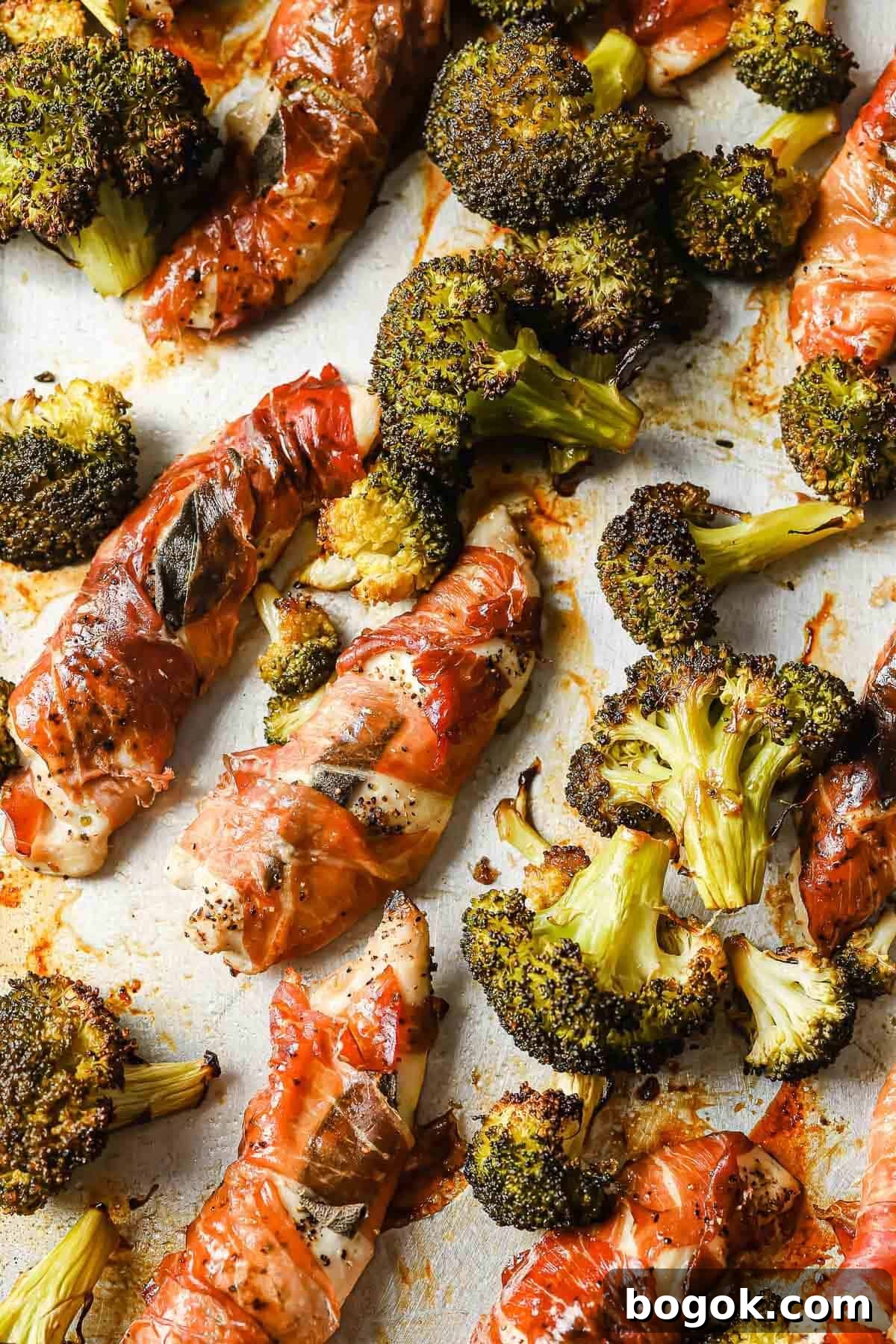 31 Chicken Tenderloin Recipes for Flavorful Weeknight Meals 24 Prosciutto Chicken and Broccoli Sheet Pan