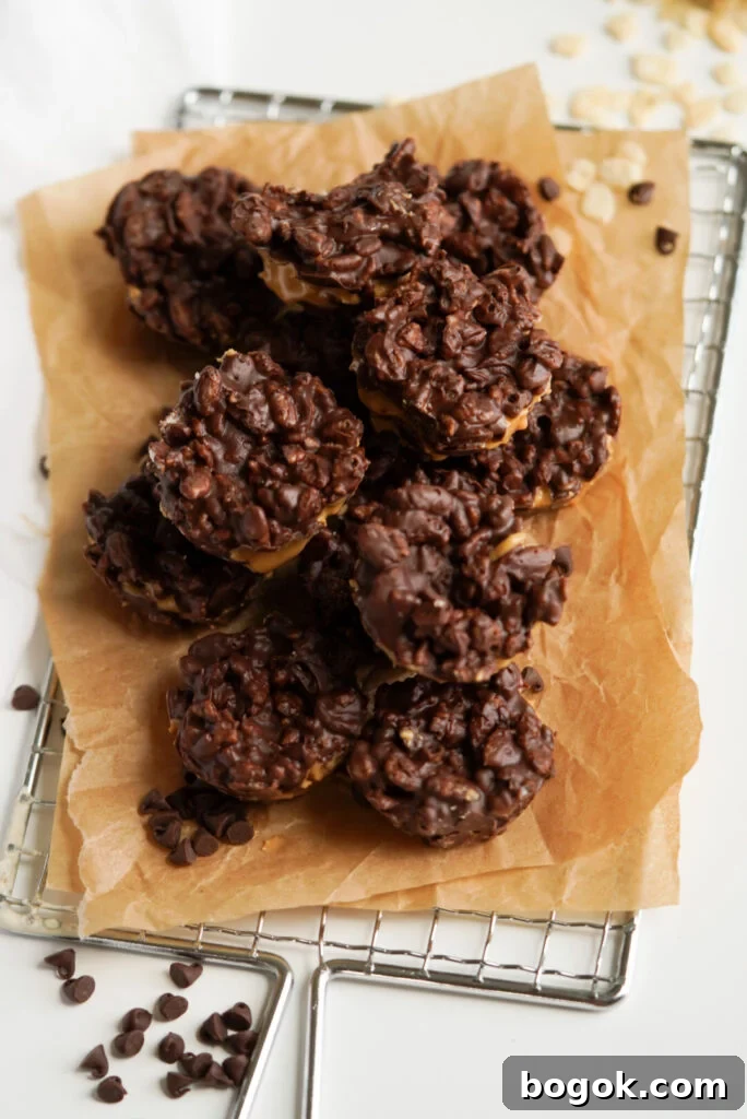 Homemade Peanut Butter Crunch Cups Recipe 2 Peanut Butter Crunch Cups