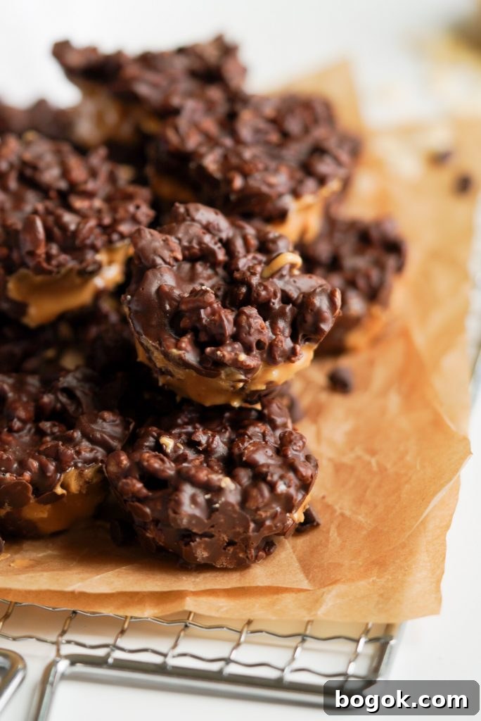 Homemade Peanut Butter Crunch Cups Recipe 6 Peanut Butter Crunch Cups
