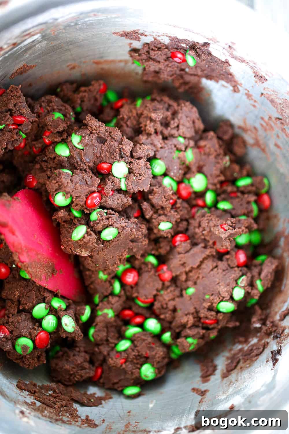 Decadent Chocolate Snowball Cookies: Melt-in-Your-Mouth Recipe 5 best Chocolate Snowball Cookie recipe with festive m&ms and powdered sugar