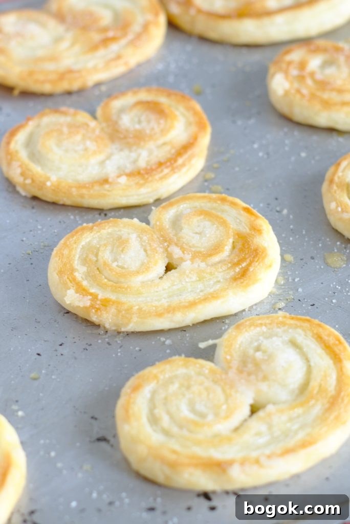 Classic French Palmiers