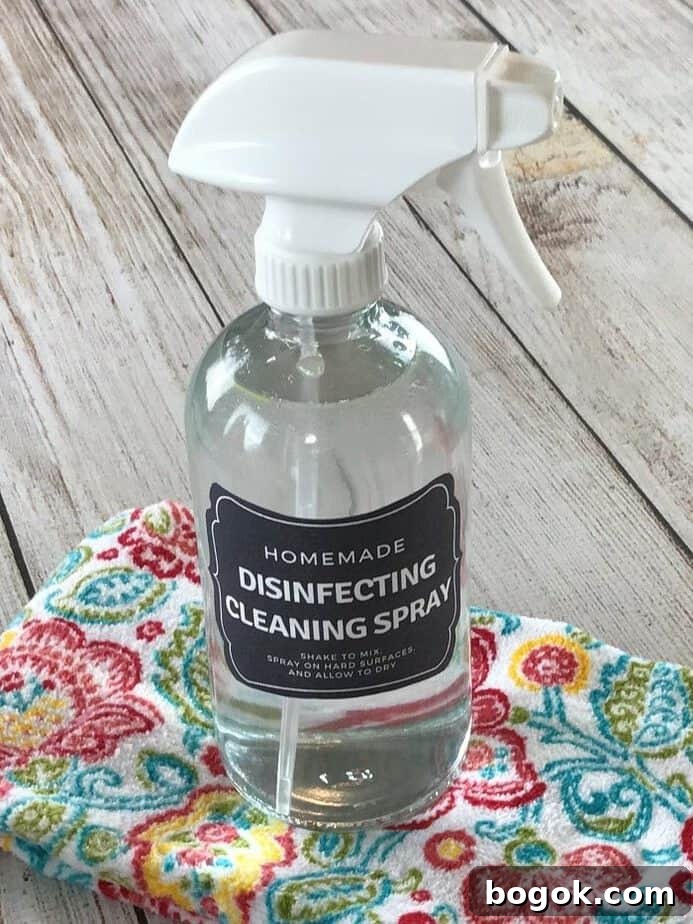 Spring Essential Oil Recipes: Diffuser Blends, DIY Cleaners & Bug Spray 6 homemade disinfecting spray made with essential oils