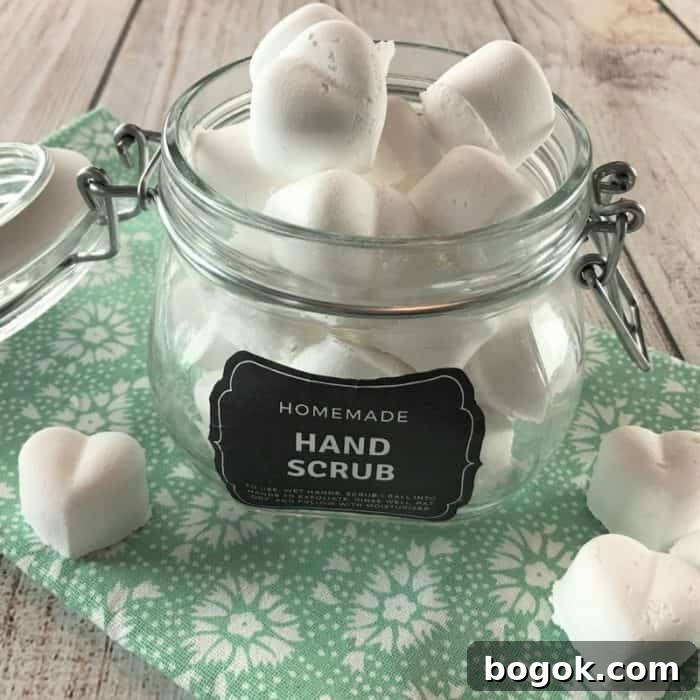 Spring Essential Oil Recipes: Diffuser Blends, DIY Cleaners & Bug Spray 7 homemade hand scrub hearts made with essential oils