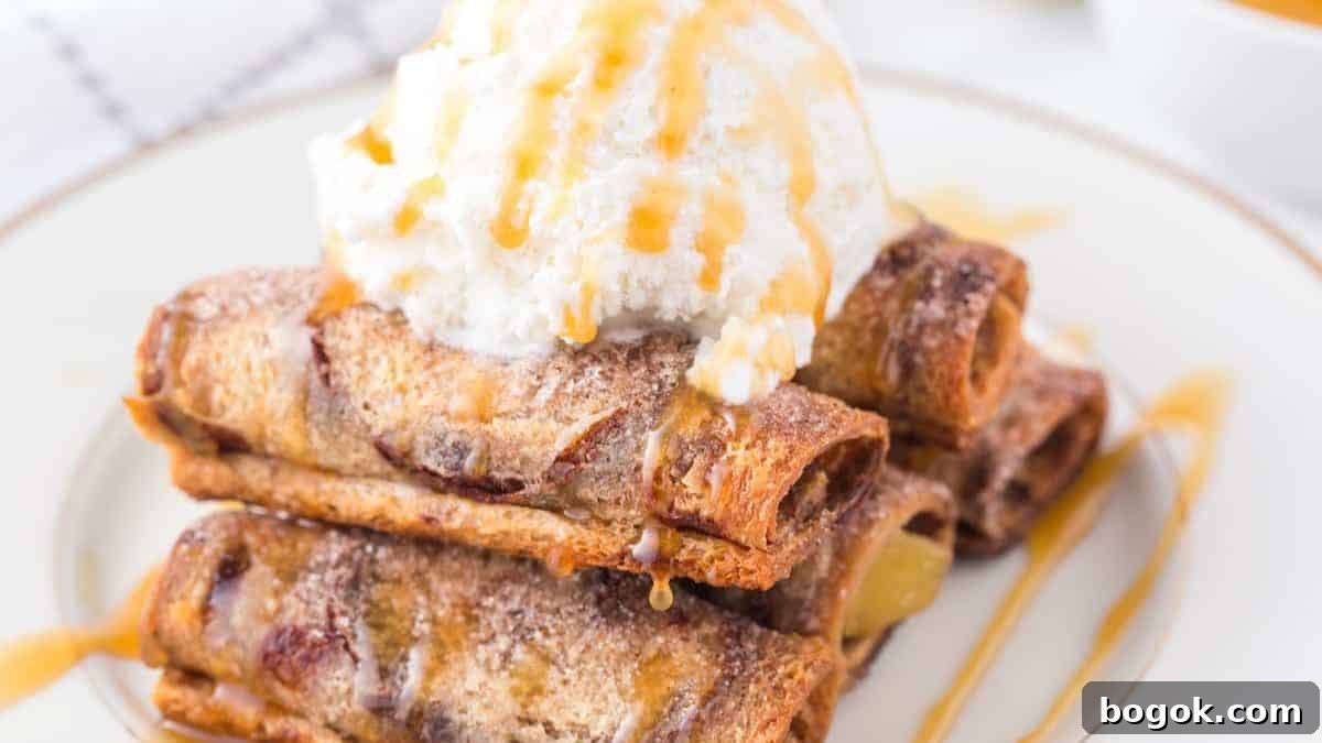 Apple Pie Roll-Ups