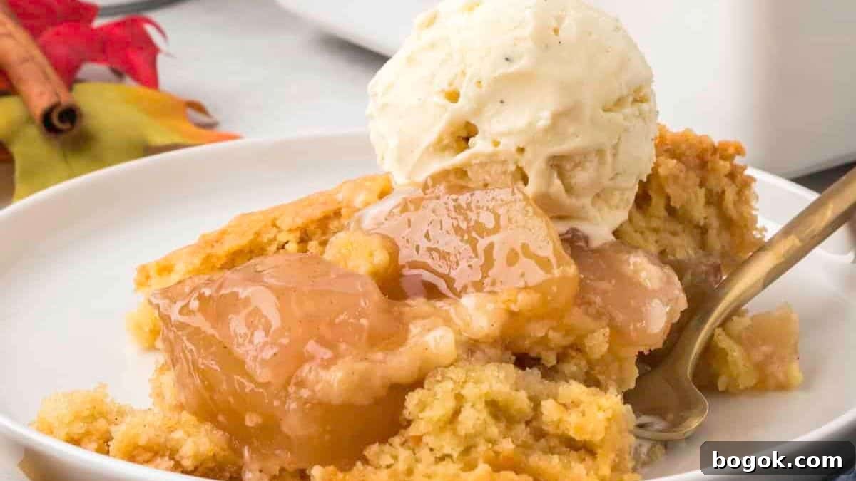 Easy Apple Cobbler With Cake Mix