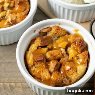 Pineapple Banana Bread Pudding Recipe for Moist, Fruity Dessert 10 Pineapple Banana Bread Pudding topped with caramel sauce and a side of ice cream.