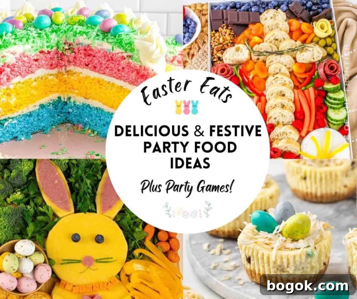 Easter Party Food Ideas and Fun Games for Your Celebration 2 easter eats Delicious & Festive party food ideas