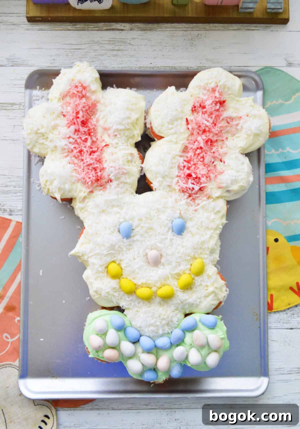 Easter Party Food Ideas and Fun Games for Your Celebration 20 easter bunny cupcake cake