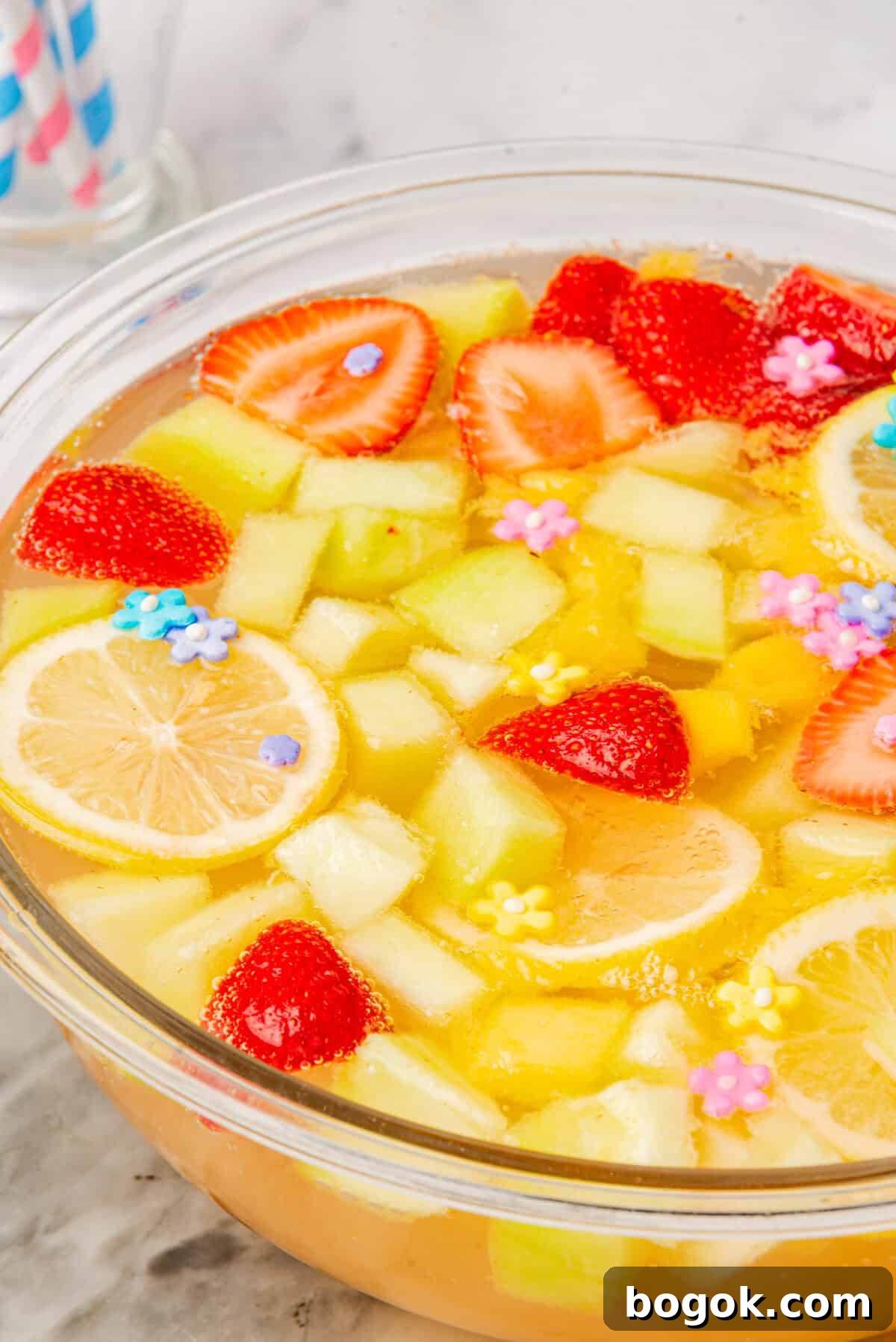 Easter Party Food Ideas and Fun Games for Your Celebration 24 Easter Punch in bowl