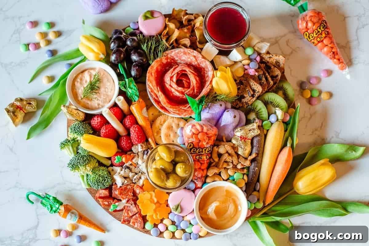 Easter Party Food Ideas and Fun Games for Your Celebration 8 Easter charcuterie boards
