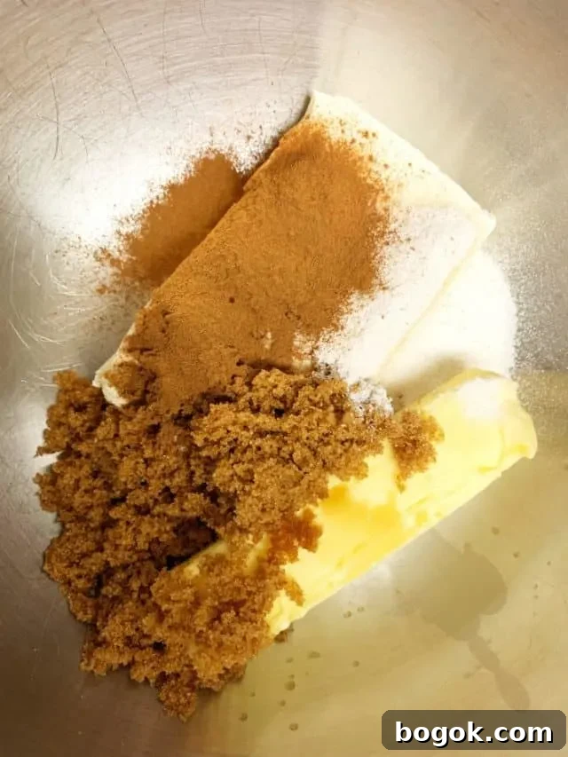 ingredients for cinnamon roll fat bomb