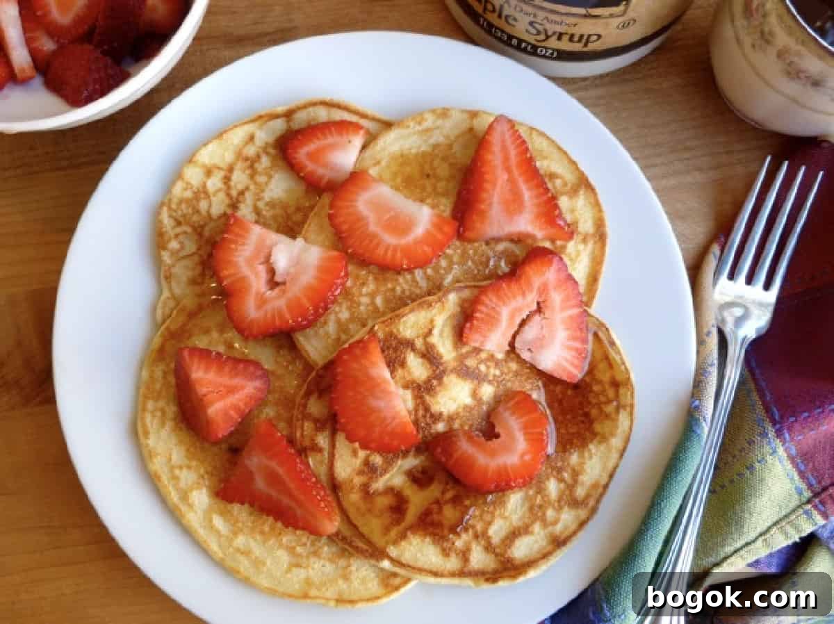 Cottage Cheese Pancakes