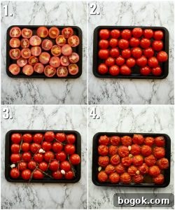 How to roast tomatoes - 4 step by step photos