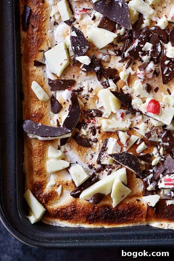 Peppermint Bark Brownies Recipe