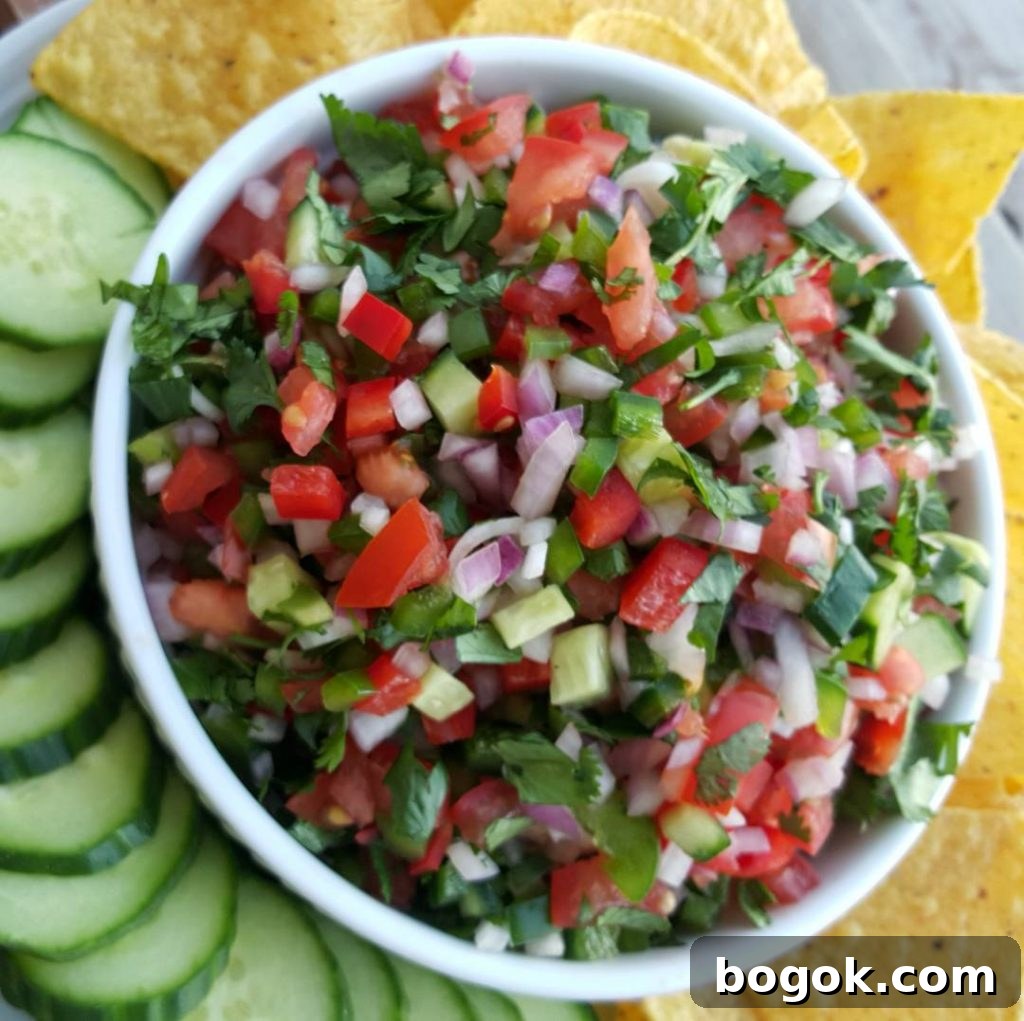 Fresh Homemade Pico Recipe