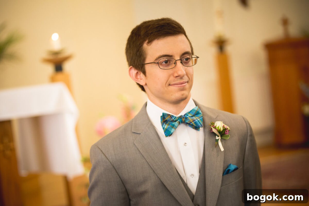 Groom At Altar