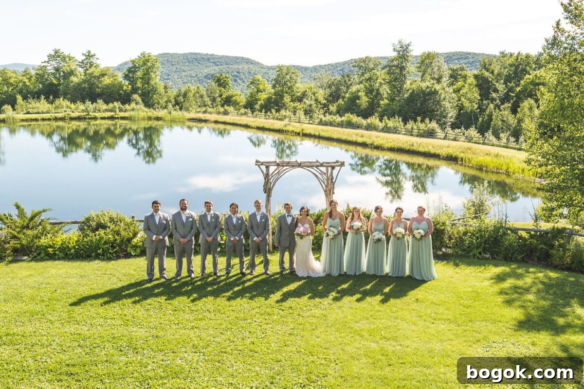 The Ponds at Bolton Valley Wedding Party
