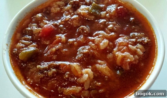 Hearty Stuffed Pepper Soup Recipe for Comforting Weeknight Meals 2 Stuffed Pepper Soup | A Reinvented Mom