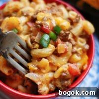 This is the best Chili Mac recipe made on the stove top & finished under the broiler in less than 30 minutes.