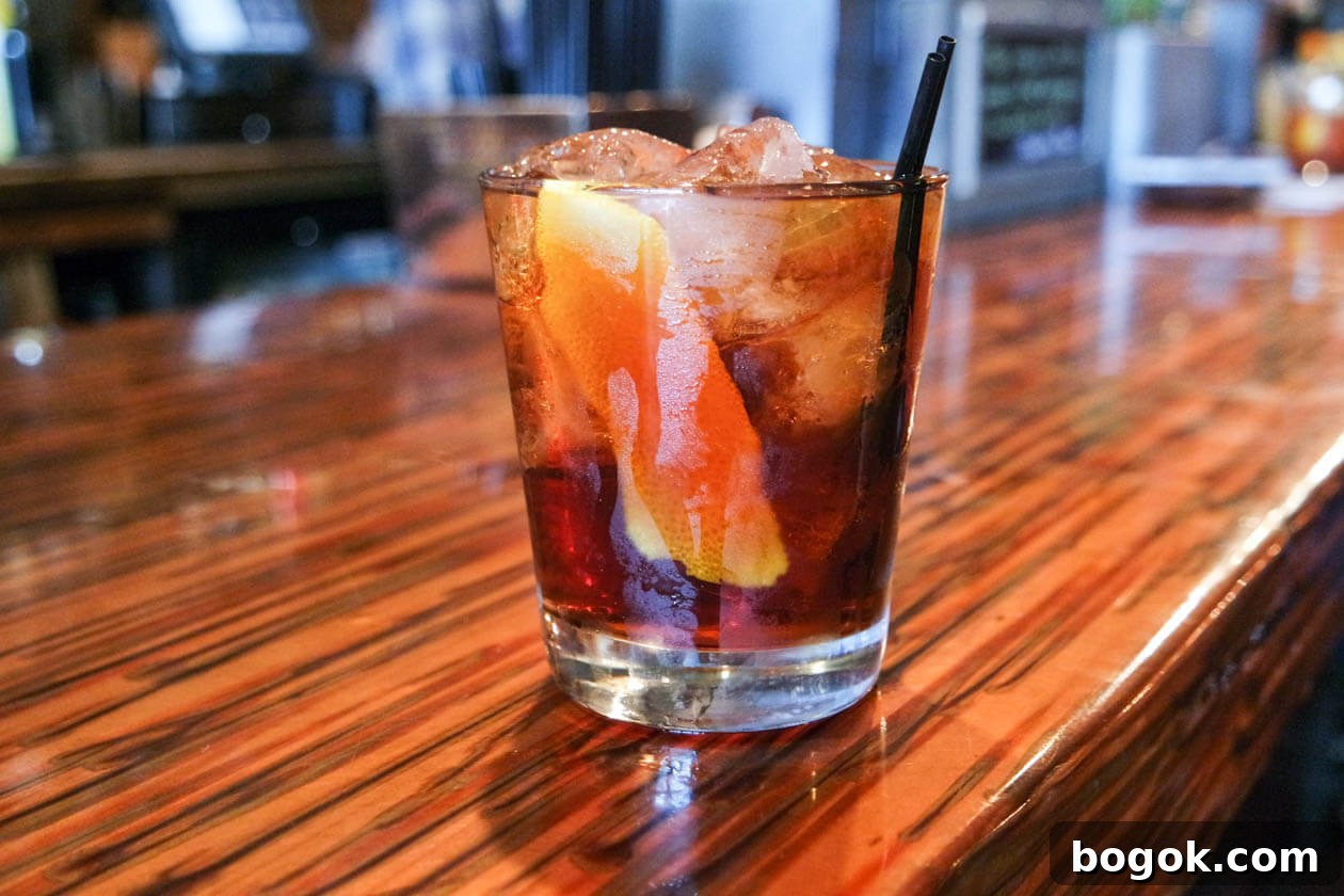 old fashioned at Olive or Twist in baton rouge