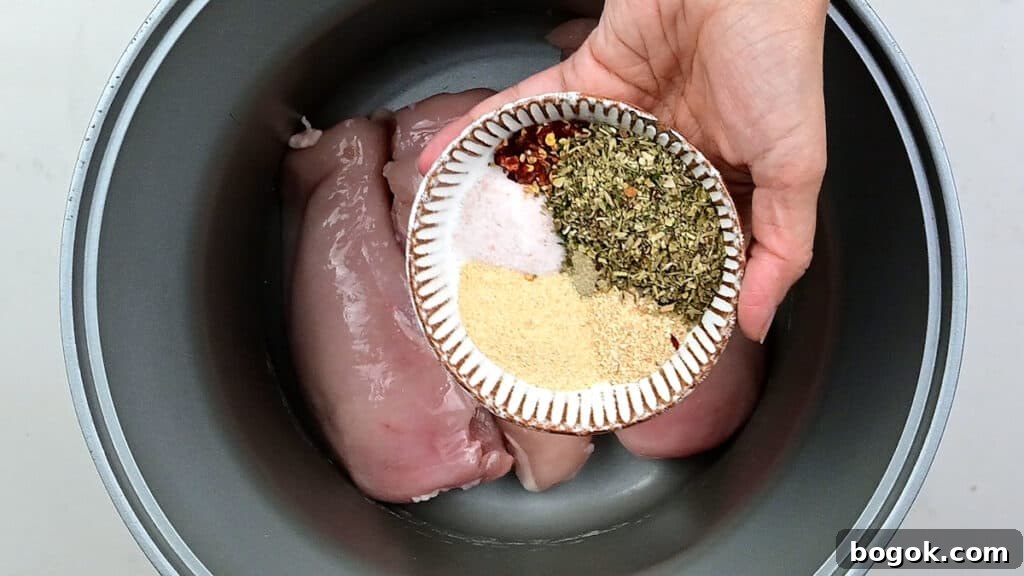 Italian seasoning in a bowl