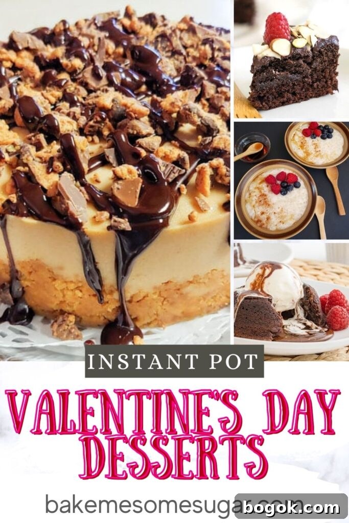 20+ Instant Pot Desserts to Make for Valentine’s Day 17 instant pot valentine's day dessert