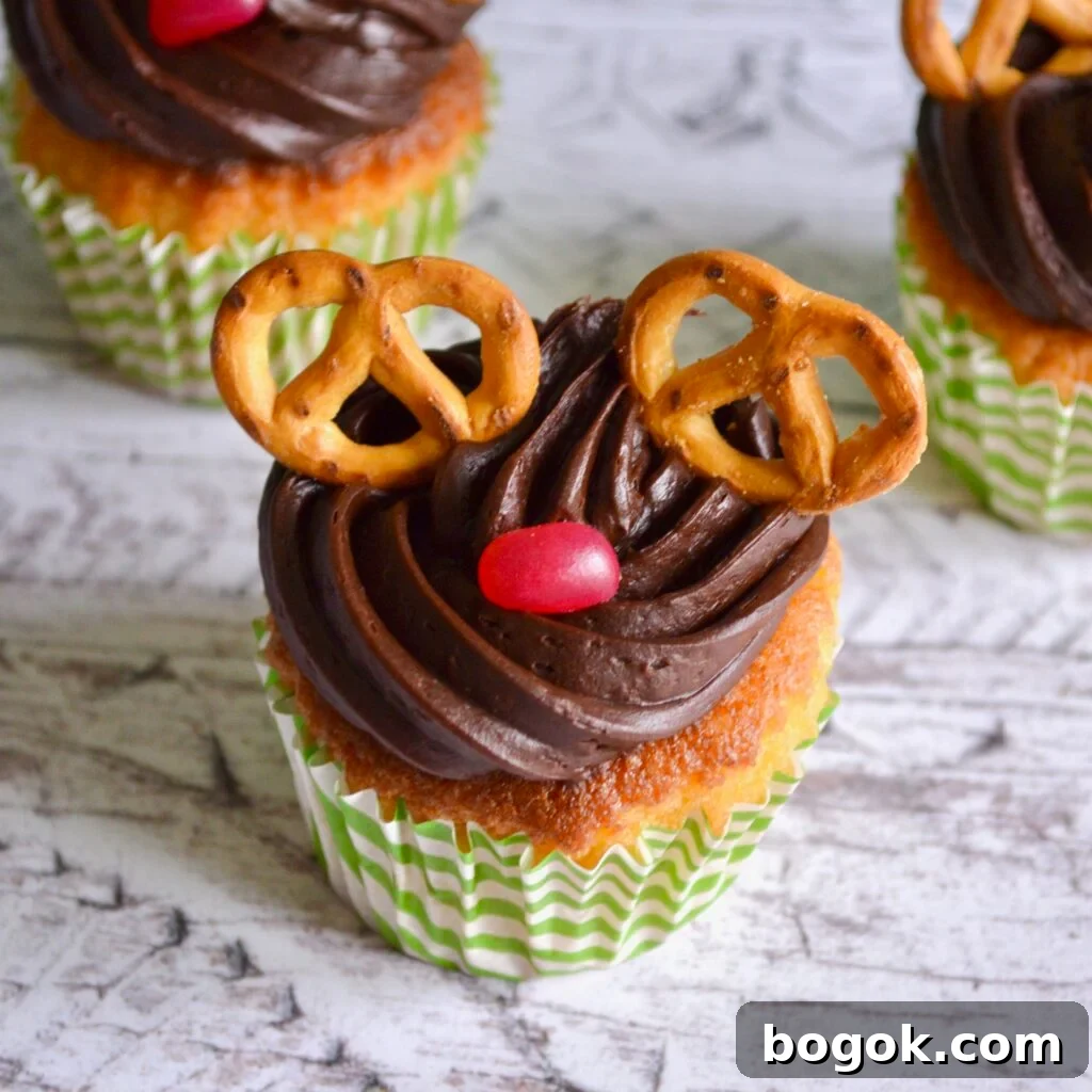 10 Festive Gluten- and Dairy-Free Christmas Recipes 8 Rudolph Cupcakes