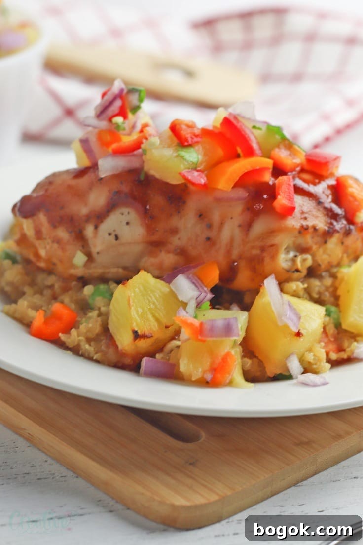 Chicken and pineapple