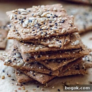 low carb keto crackers recipe