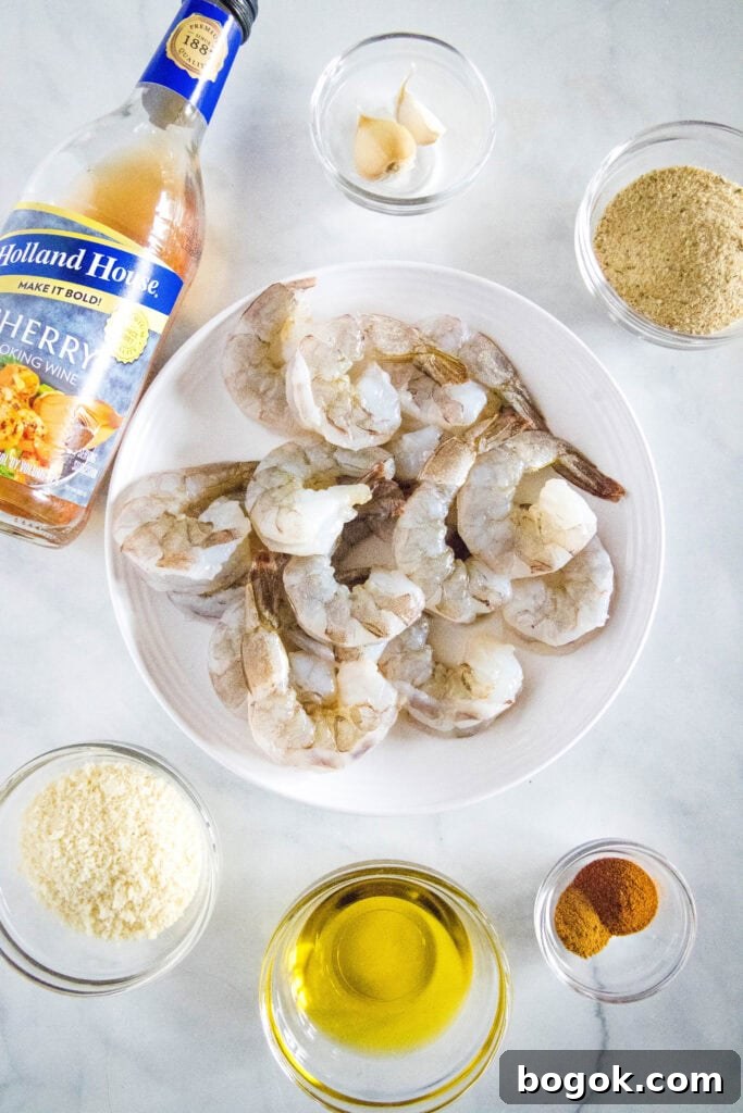 crispy baked shrimp ingredients