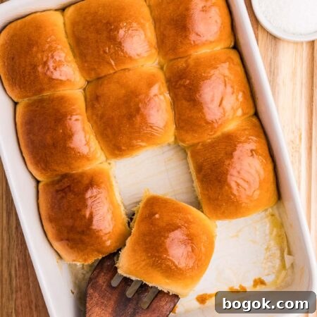 Flaky Honey Butter Dinner Rolls for Soft, Buttery Slices 11 img 46787 10