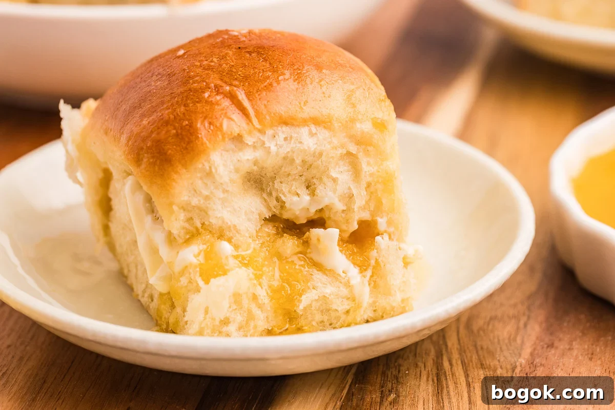 Flaky Honey Butter Dinner Rolls for Soft, Buttery Slices 10 dinner roll with honey and butter