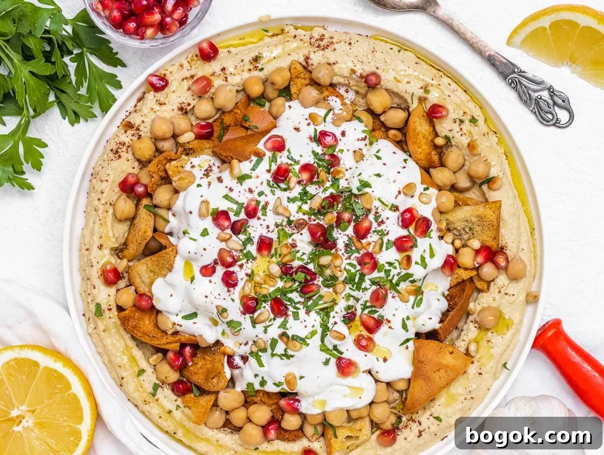 40 Delicious Chickpea Recipes for Every Meal and Occasion 19 Fatteh with yogurt, chickpeas and herbs