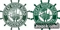 Great River Road logos