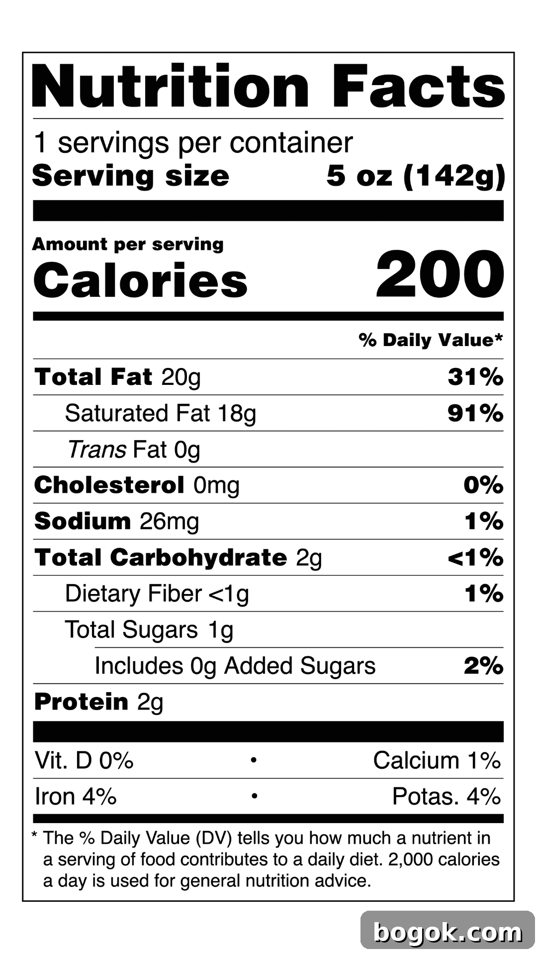 culina nutrition facts