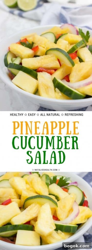Pineapple and Cucumber Summer Salad with Lime Vinaigrette 7 Pineapple Cucumber Salad With lime dressing