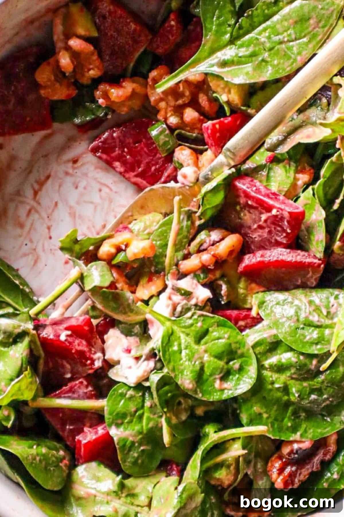 Roasted Beet and Goat Cheese Salad with Honey-Balsamic Dressing 6 beetroot and goats cheese salad