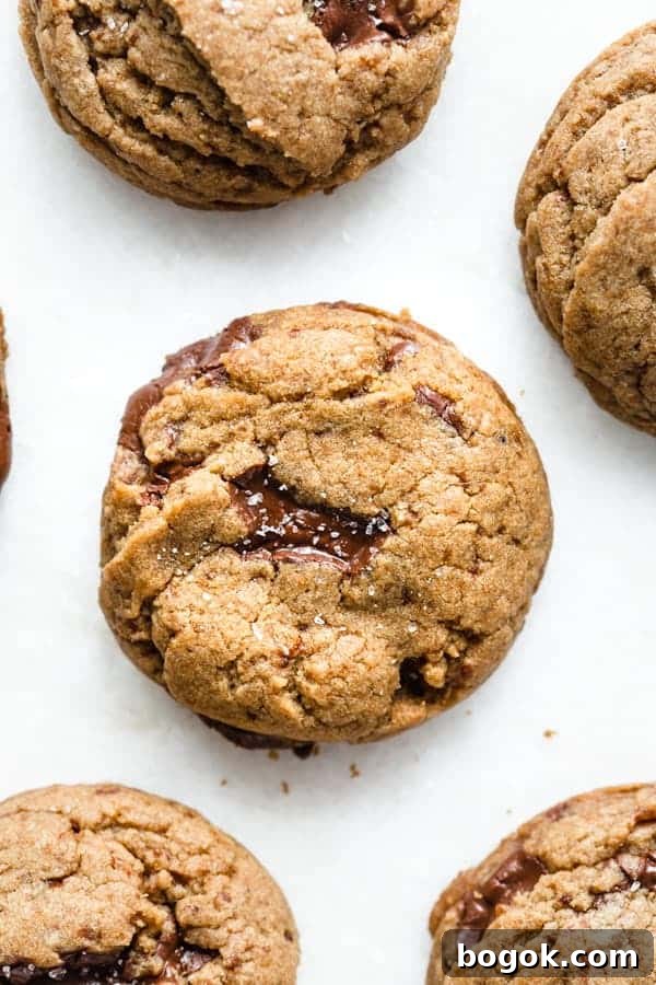 Spiced Vegan Chocolate Chunk Cookies: Soft, Melty Bites 2 vegan spiced chocolate chunk cookies