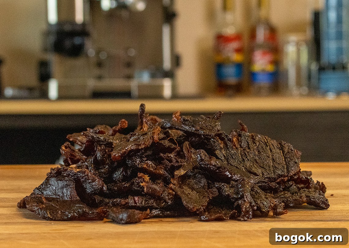 Ninja Woodfire Chuck Roast Beef Jerky Recipe and Tips 2 woodfire beef jerky