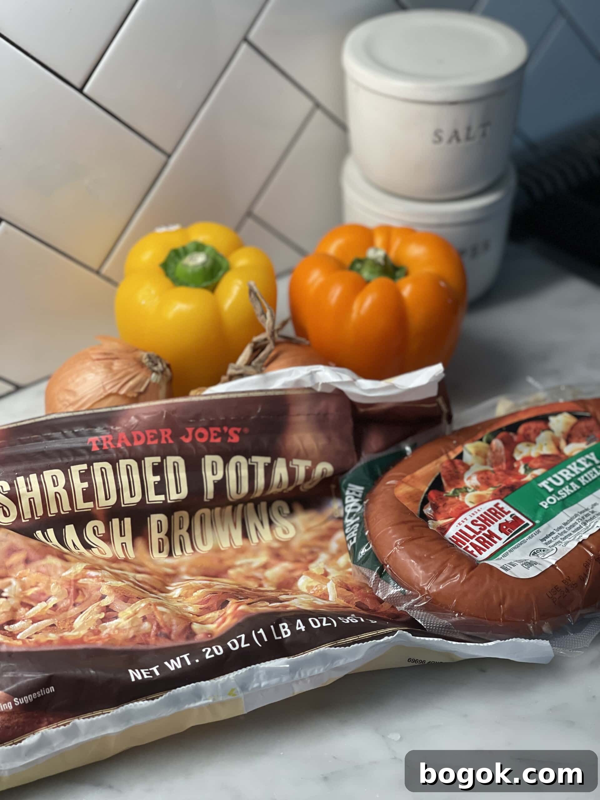 one pot kielbasa hash