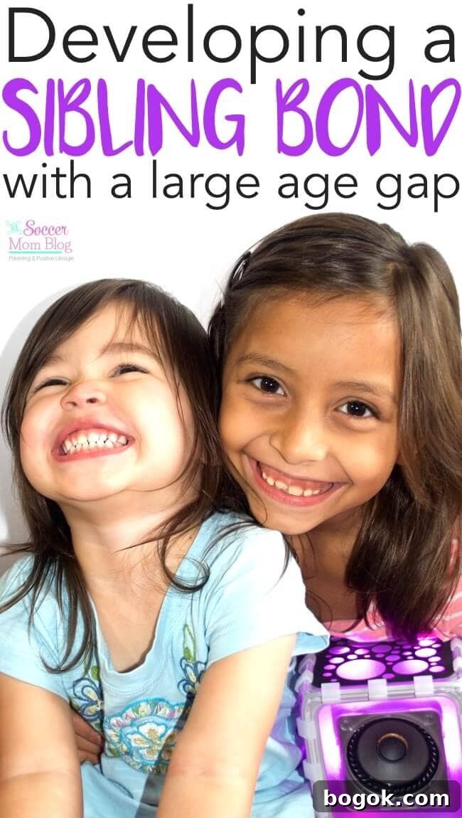 Two sisters playing and smiling together