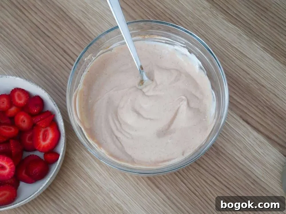 Peanut Butter Yogurt Bark Recipe to Cool You Down 4 Making peanut butter yogurt bark