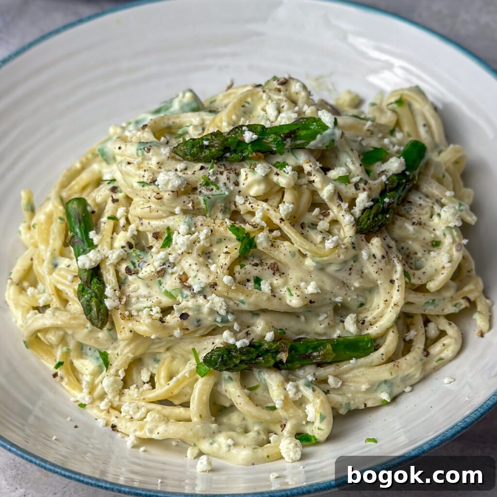 Creamy Lemon Feta Pasta Recipe