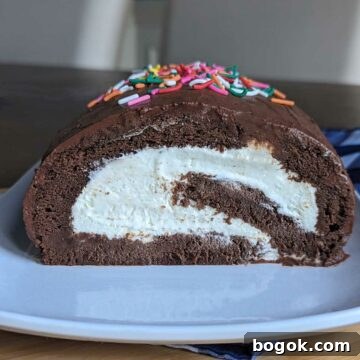 Flourless Swiss Cake Roll
