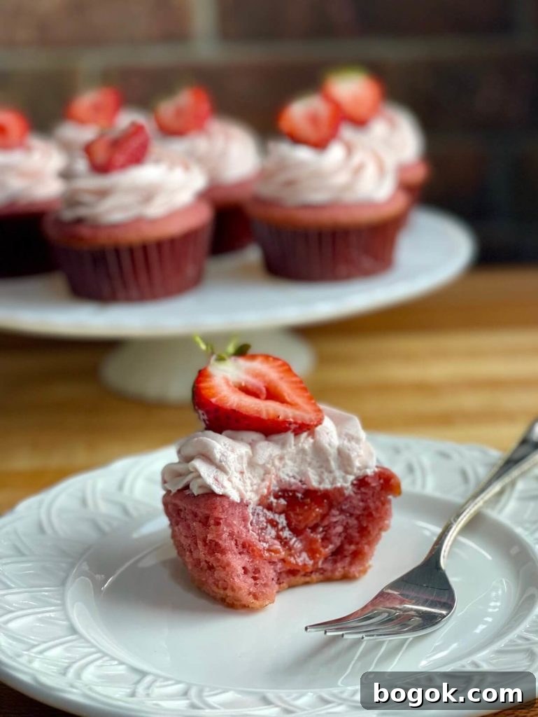 Strawberry Cupcake Filling