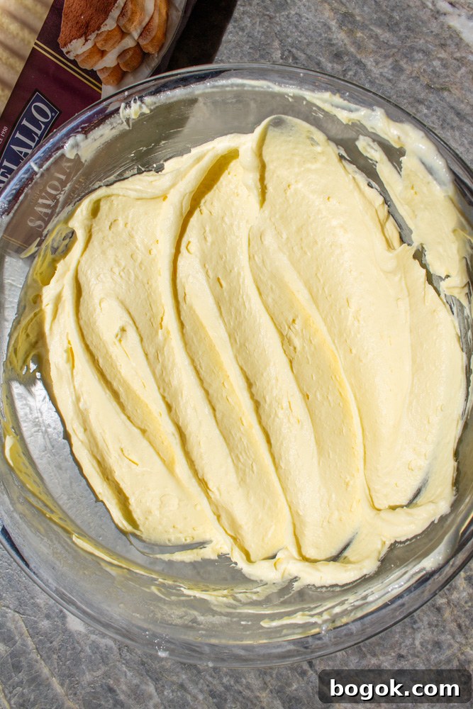 Tiramisu cream