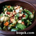 This sweet and tangy Asian slaw made with bok choy is a fun twist on a summer classic, and a great way to use up your garden bounty. #vegan #glutenfree