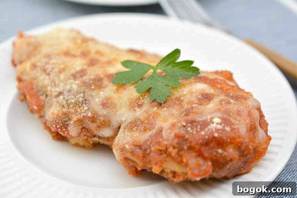 Keto Chicken Parmesan
